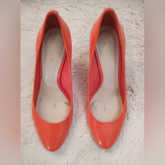 Coach Coral Patent leather heels - Picture 1 of 8